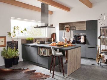 Modernes Küchendesign verbunden mit innovativer Technik
